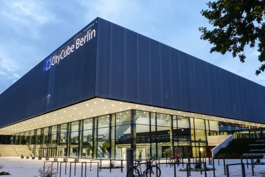 Außenansicht City Cube Berlin 